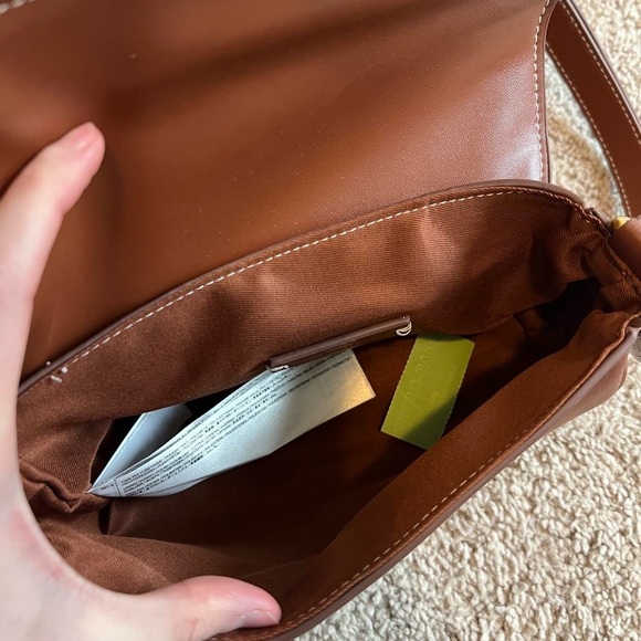 Mango cognac purse - Picture 2 of 4